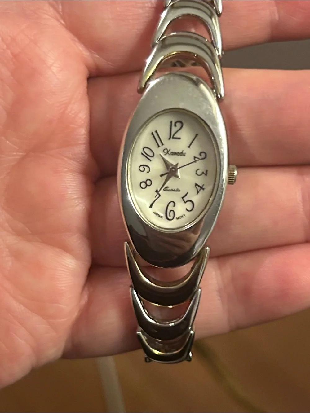 Vintage Xanadu Japan Movt Mother of Pearl Watch